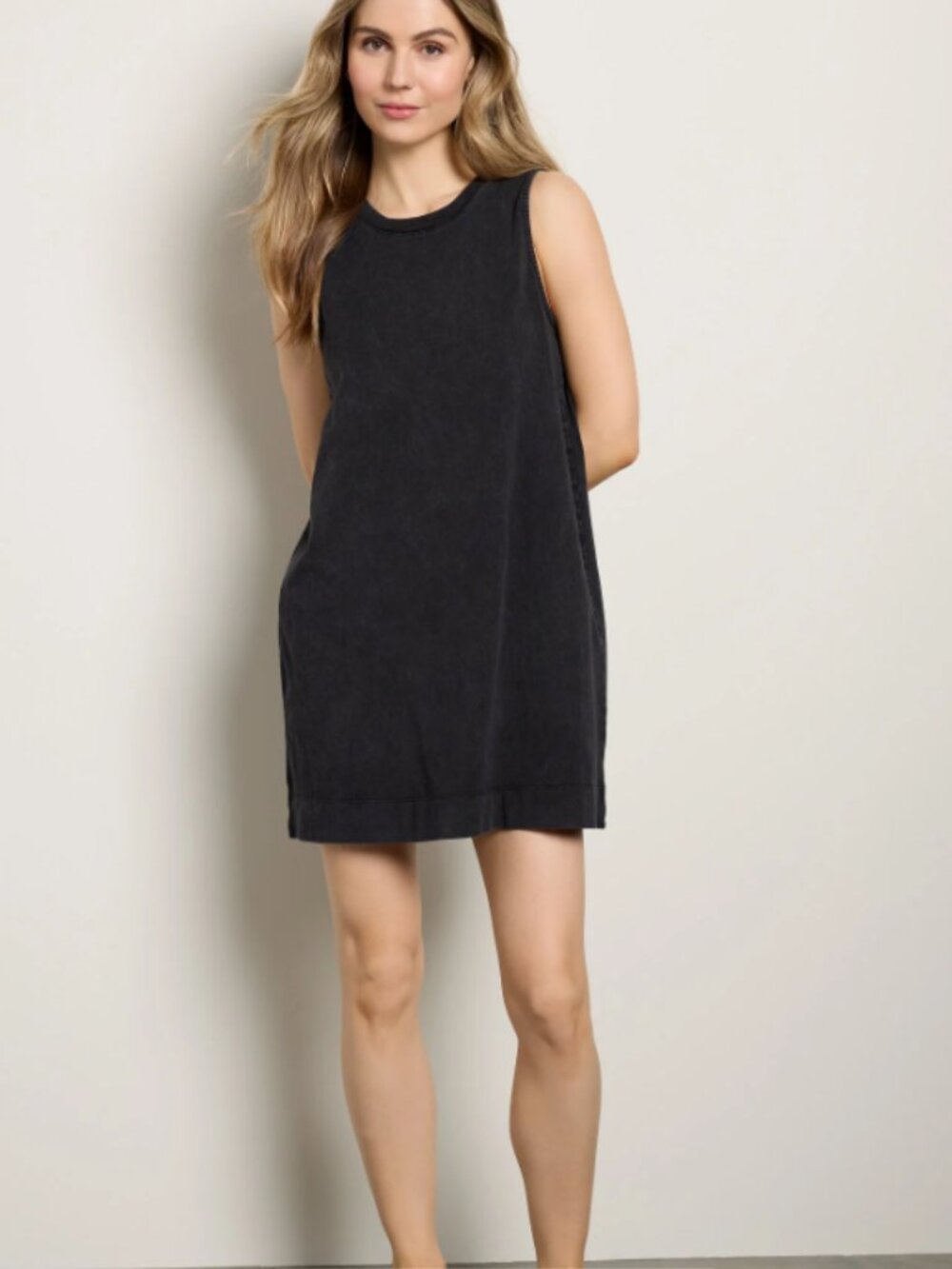 Z Supply Black Sloane Tank A-Line Dress Size XL